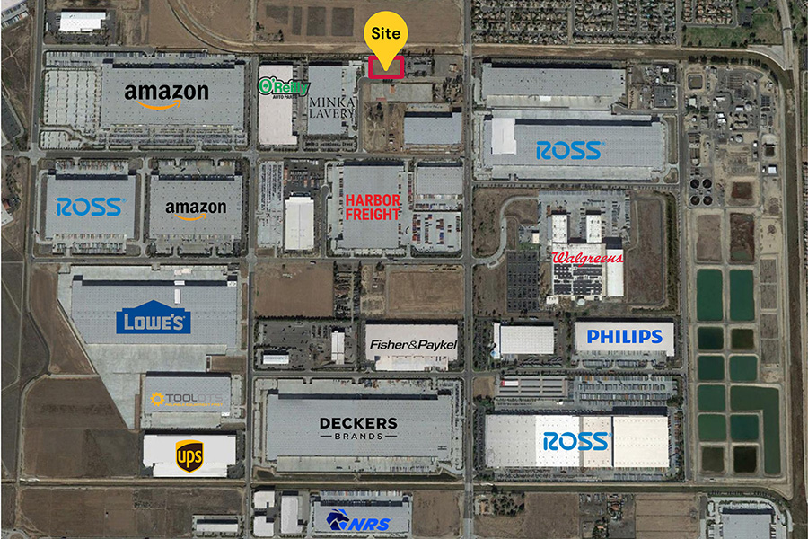 Rivard  Industrial Park Tenant Map